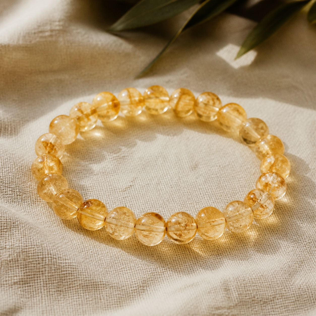 Citrine bracelet product concept